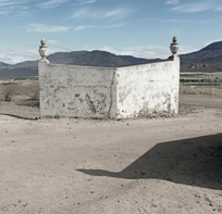 Farm Entrance, Citrusdal, 2013<br>Marking Time Series: all digital prints on Hahnmuhle Photo Rag, editions of 5, 45.5 x 45.5 cm (image 37.7 x 37.7 cm