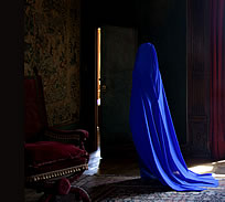 Güler Ates, Allegory of Blue II, 2012, c-type archival print, edition of 10, 15 x 17 cm