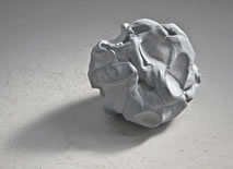 Jessica Harrison, Untitled (1), 2011, Kilkenny limestone, 55 x 55 x 55 cm