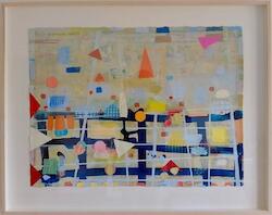 Invention 3 – after Gawthorpe quilt collection by Kevin Laycock