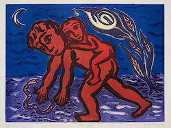 The Lesson by Eileen Cooper <span class='artist-suffix'>OBE RA</span>
