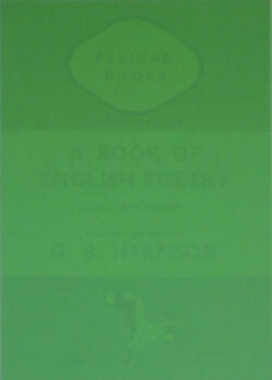 A Book Of English Poetry by Simon Morley
